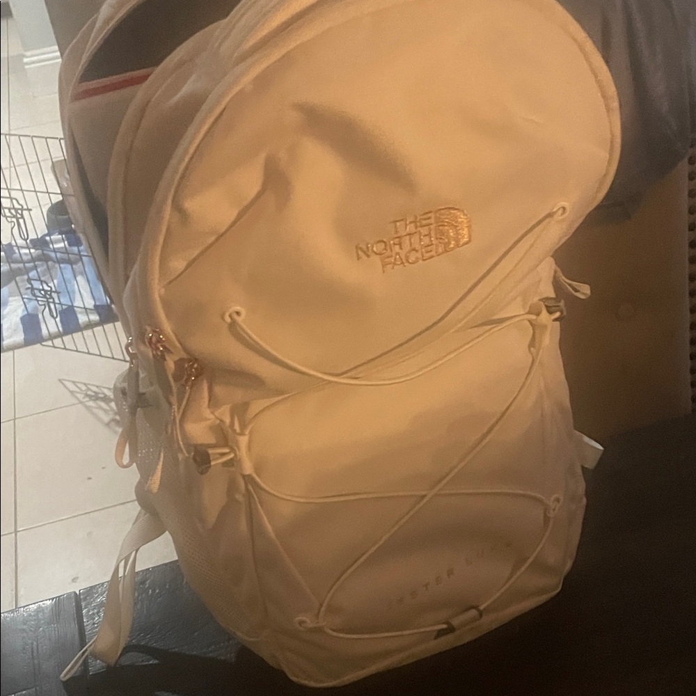 The North Face Beige Backpack